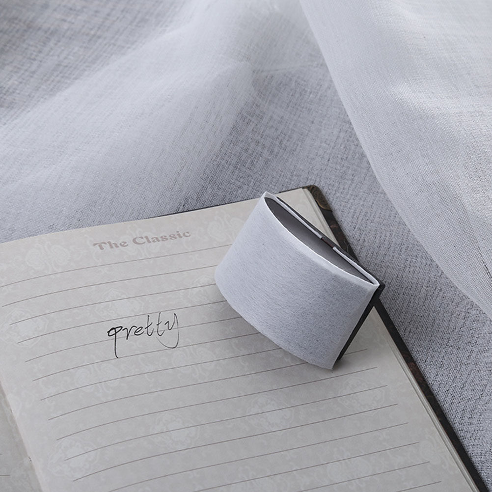 Ink Blotter Paper - قطعتان من ورق الامتصاص الخشبي، ورق