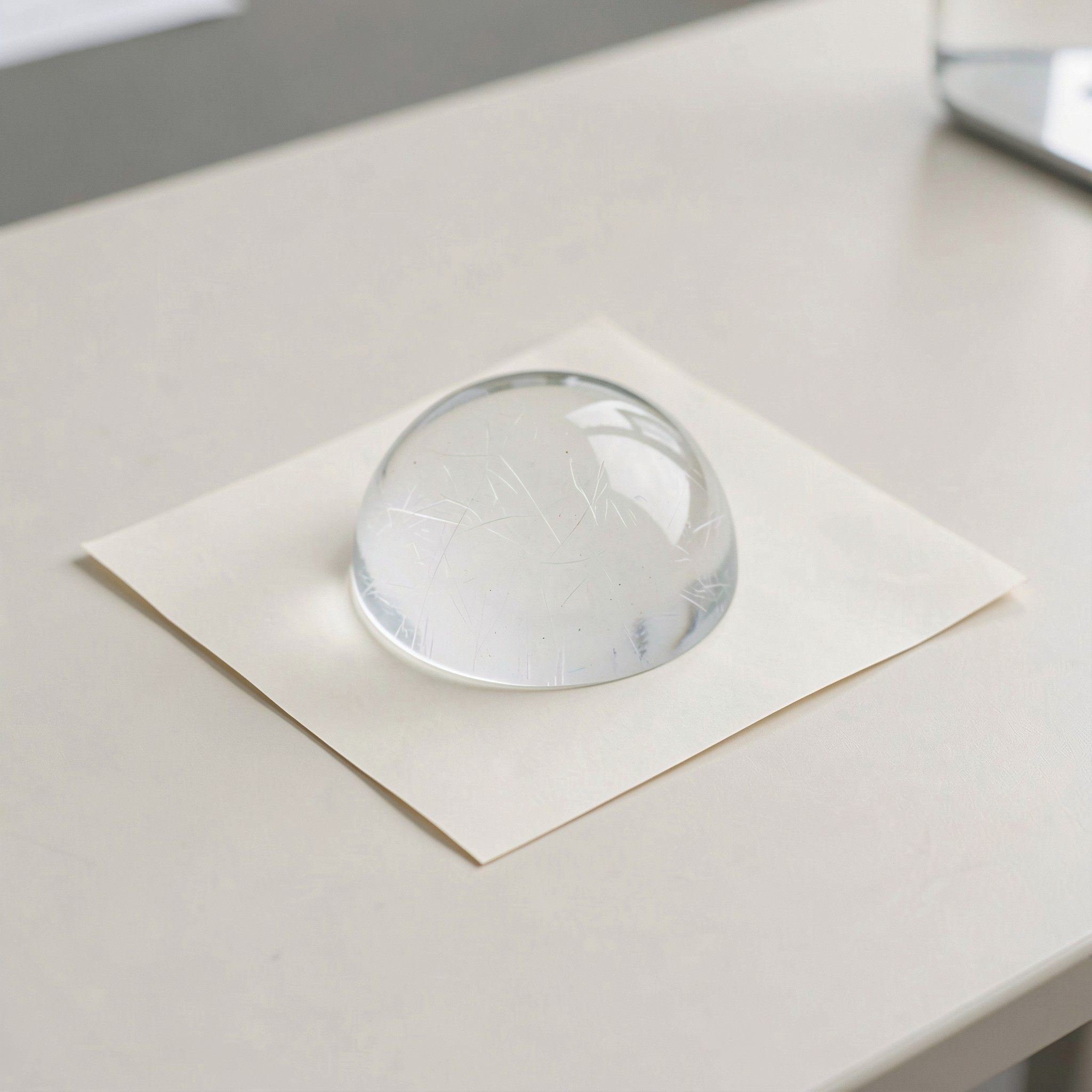 Paper Weight Crystal - 6 قطع من كرات الكريستال الشفافة