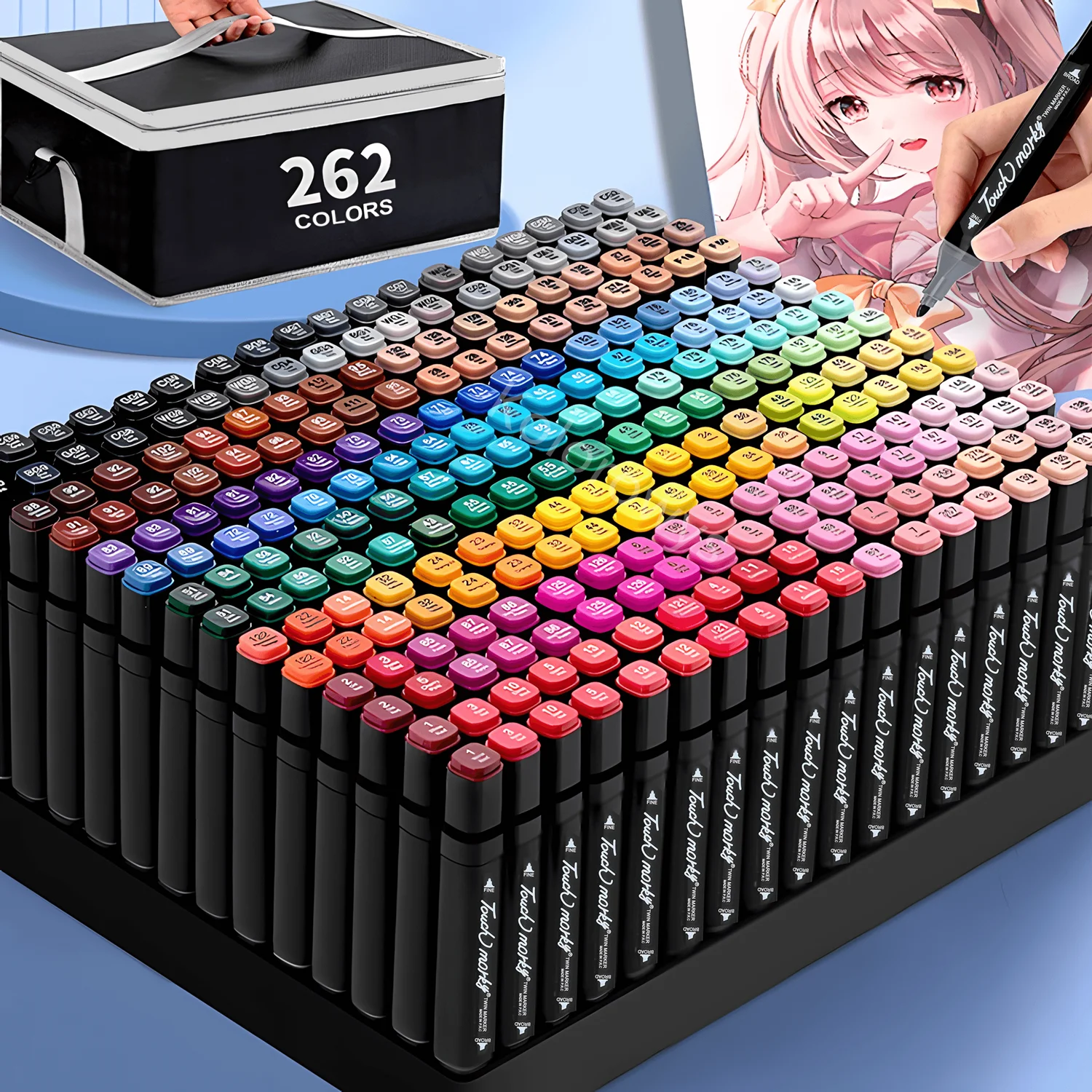 Copic Marker Sketch - 12-262 لون الكحول ورأى علامات أقلام