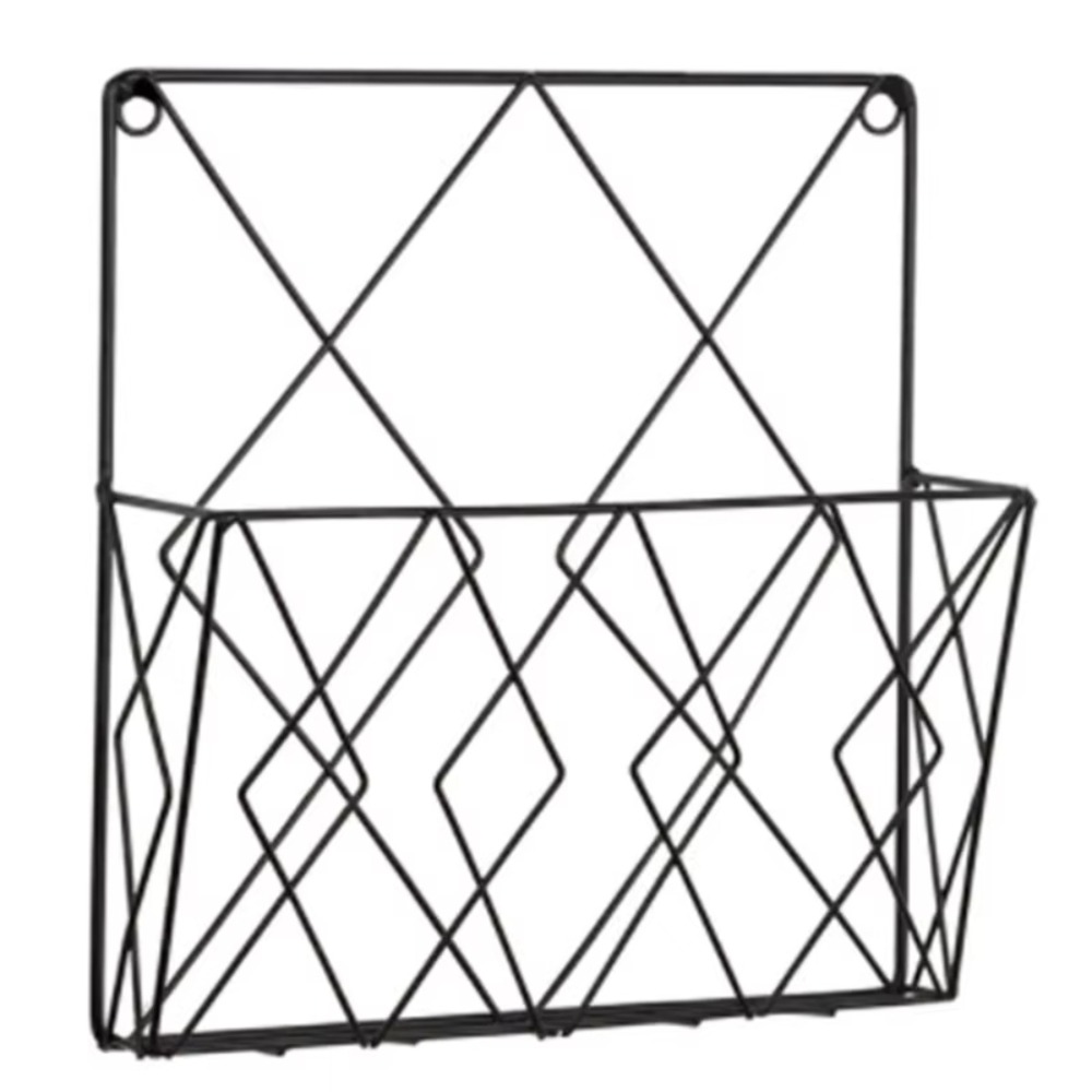 حامل مجلات معدني مثبت على الحا - مراجعة Magazine Holder Rack وسعره