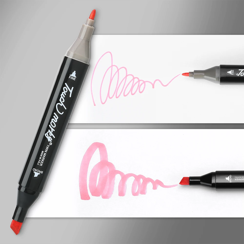 12-262 لون الكحول ورأى علامات  - مراجعة Copic Marker Sketch وسعره