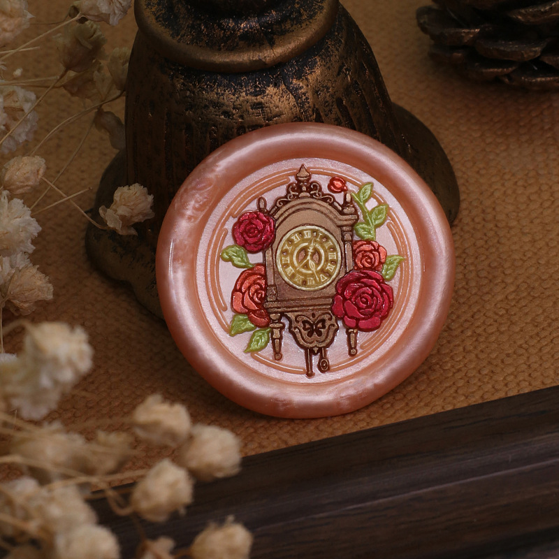 الرجعية ساعة ختم من الشمع الدب - مراجعة Wax Seal Stamp Set وسعره